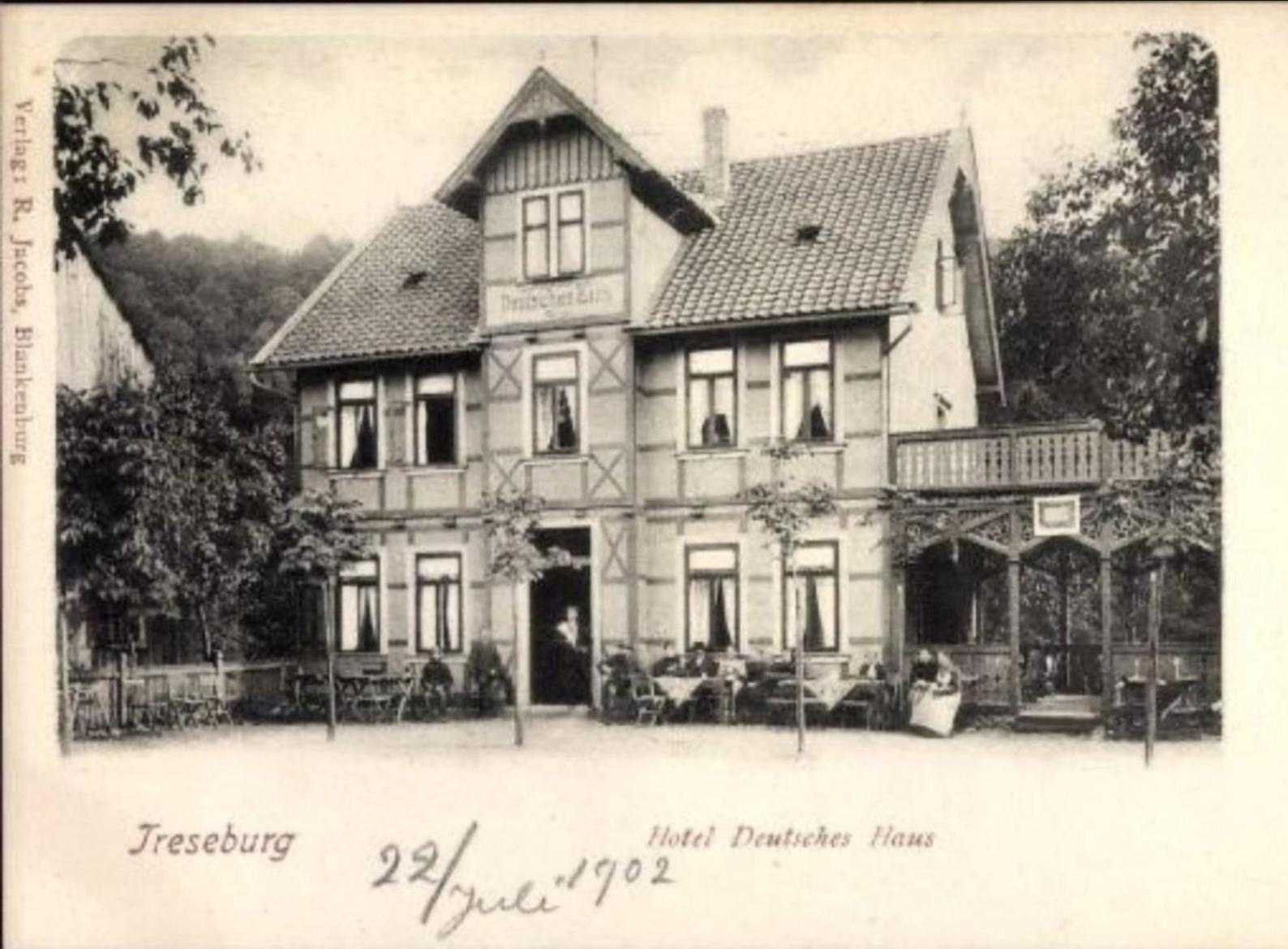 Pension Im Tal Der Stille Treseburg Exterior photo